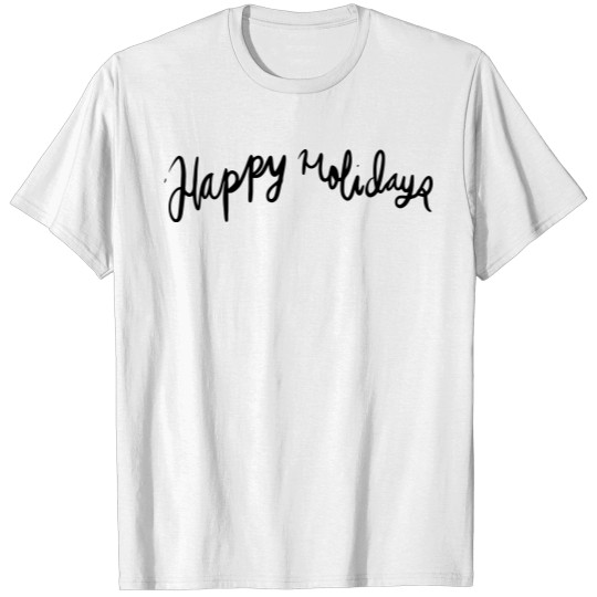 Discover Happy Holidays T-shirt