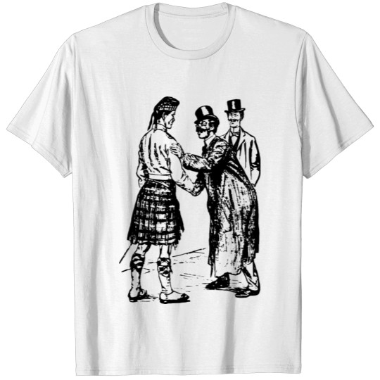 Discover Meeting a Man in a Kilt T-shirt