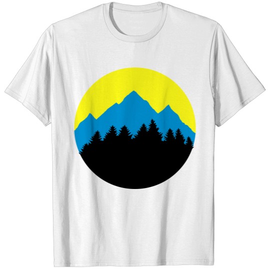 Discover Forest, Mountains, Sunrise/Sunset T-shirt