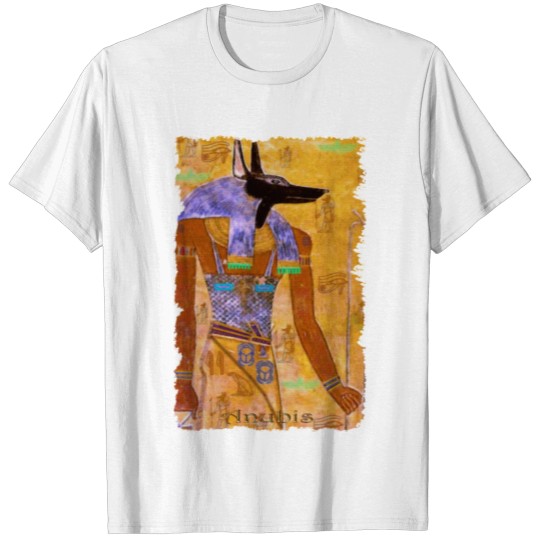Discover THE ANUBIS PARCHMENT T-shirt