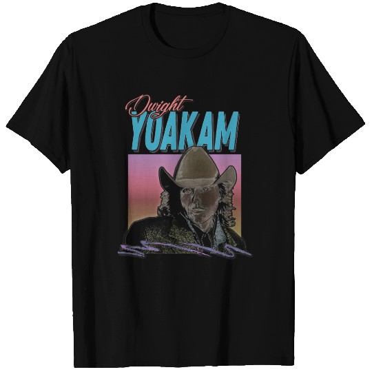 Dwight Yoakam  80s Styled Retro Design T-Shirt T-Shirt