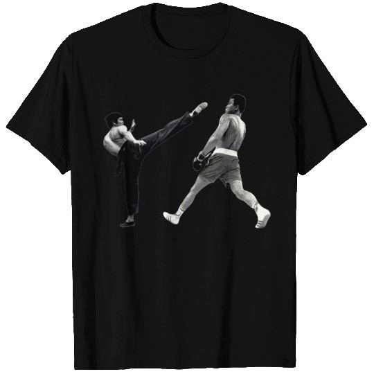 Bruce Lee vs Ali T-Shirts
