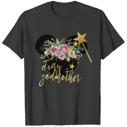 fairy godmother shirt, godmother gift, disney fairy godmother shirt, godmom shirt, godmother shirt, godparent gift, new godmother gift T-Shirts