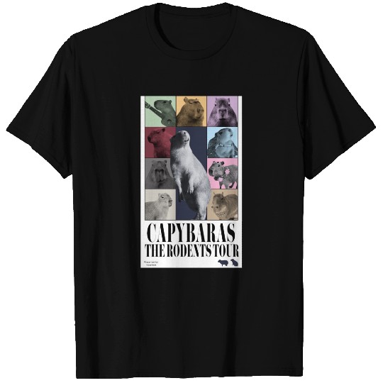 Capybara TaylorSwift Eras Tour T-Shirts
