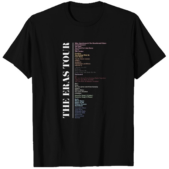 ERAS TOUR Setlist T-Shirts