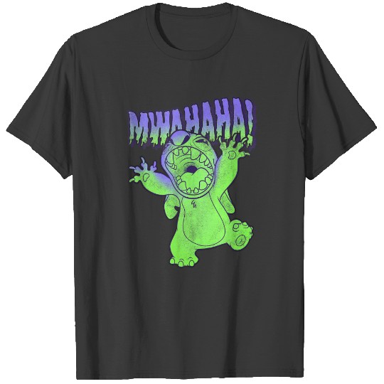 Disney Lilo Stitch Halloween Stitch Mwahaha Port T-Shirts