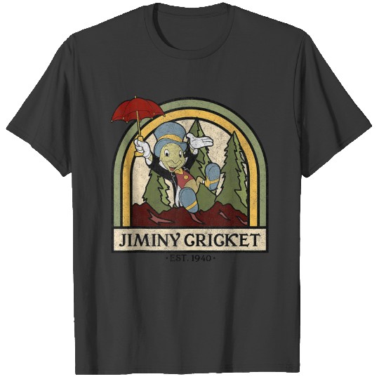 Disney Pinocchio Jiminy Cricket Established 1940 T-Shirts