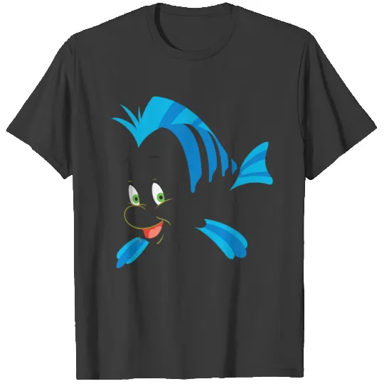 Discover Disney The Little Mermaid Flounder Costume Premi T-Shirts
