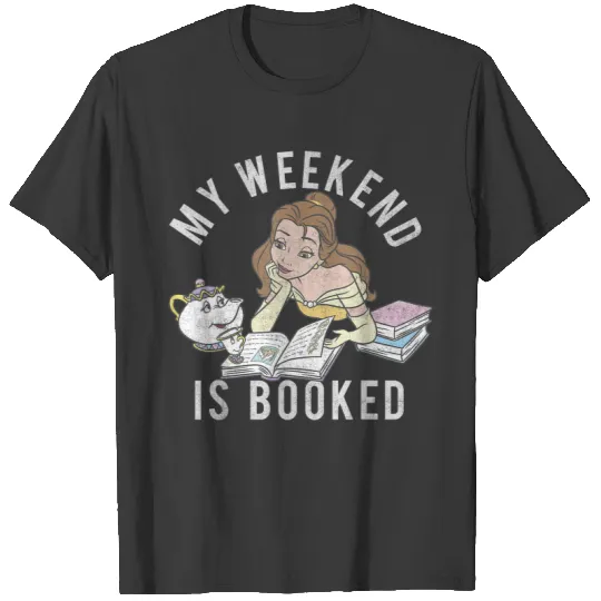 Disney Beauty And The Beast Belle My Weekend Is T-Shirts