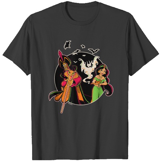 Disney Princess Jasmine and Jafar Aladdin Hallow T-Shirts