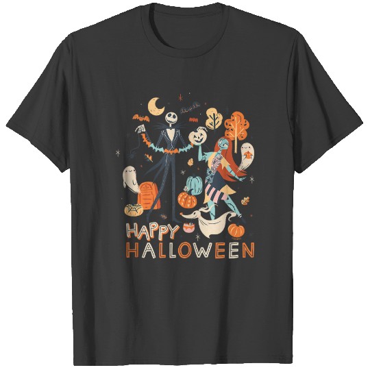 Discover Disney The Nightmare Before Christmas Jack Sally T-Shirts