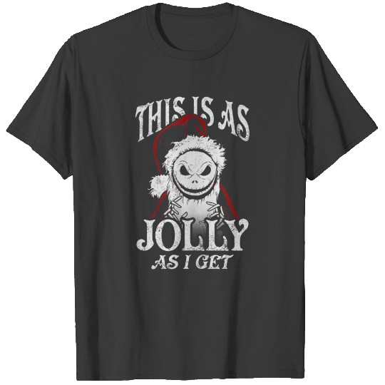 Discover Disney Christmas Jack Skellington AS Jolly As I T-Shirts