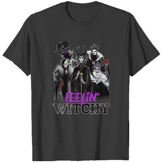 Disney Villains Halloween Feelin Witchy Group Sh T-Shirts