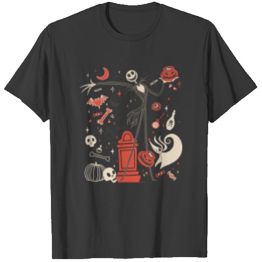 Discover Disney The Nightmare Before Christmas Jack Zero T-Shirts