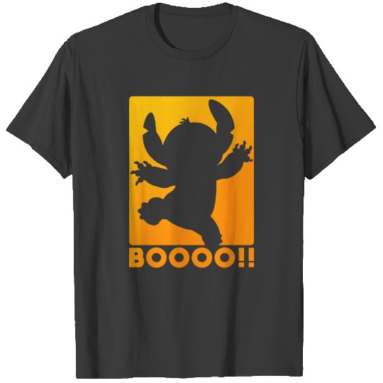 Disney Stitch Silhouette Halloween Boo T-Shirts