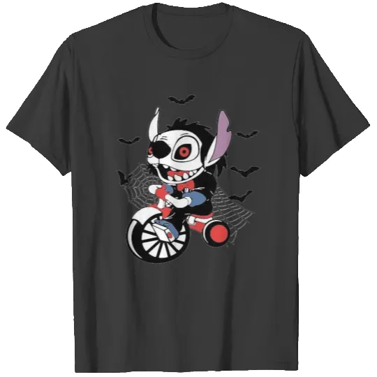 Funny Stitch ,Disney Halloween , Retro Horror Halloween , Horror Movie Character Sh (5) T-Shirts