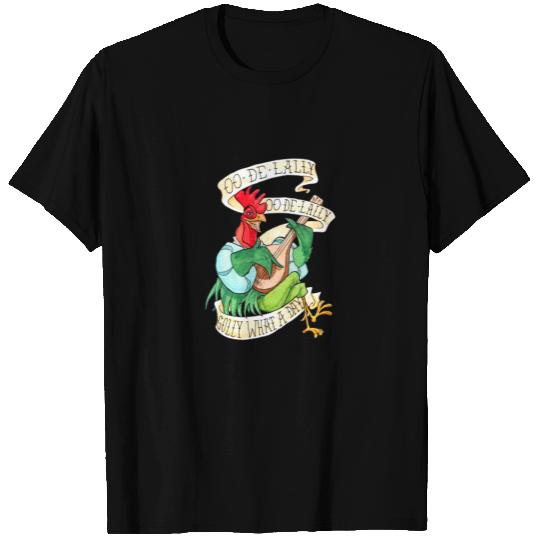 Disney Robin Hood Funny Alan A Dale Rooster OO De Lally Shirt, Magic Kingdom WDW T-shirt