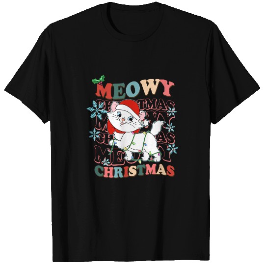 Disney Aristocats Santa Marie Christmas Lights Shirt