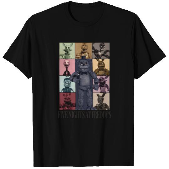 Five Nights At Freddys Eras Tour T-Shirts