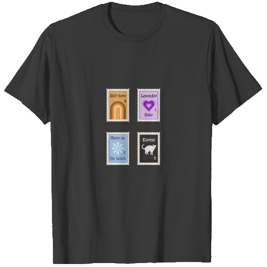 Discover Midnights Taylor Set 1 Stamps T-Shirts