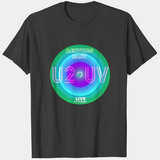 U2 UV Shirt, U2 Las Vegas Shirt, U2 Ultraviolet Sphere 2024, U2 Uv Logo T-Shirts