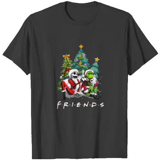 Christmas Disney funny character T Shirts, funny character and Skeleton Friends T Shirts