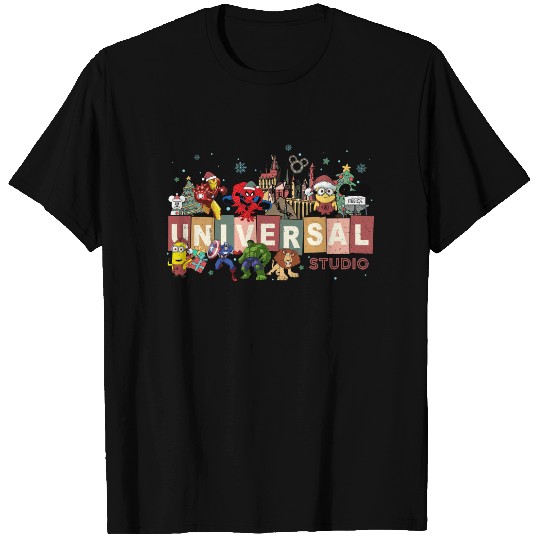 Universal Studios Christmas Shirt, Disneyland Christmas Tee
