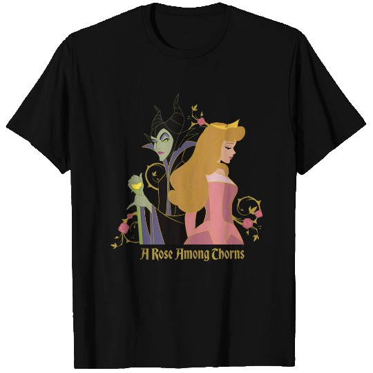 Disney Princess Sleeping Beauty Maleficent Rose Among Thorns T-Shirts