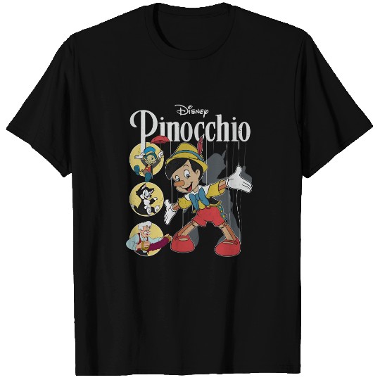 Pinocchio Vintage Movie Characters Group Shot, Disney Pinocchio