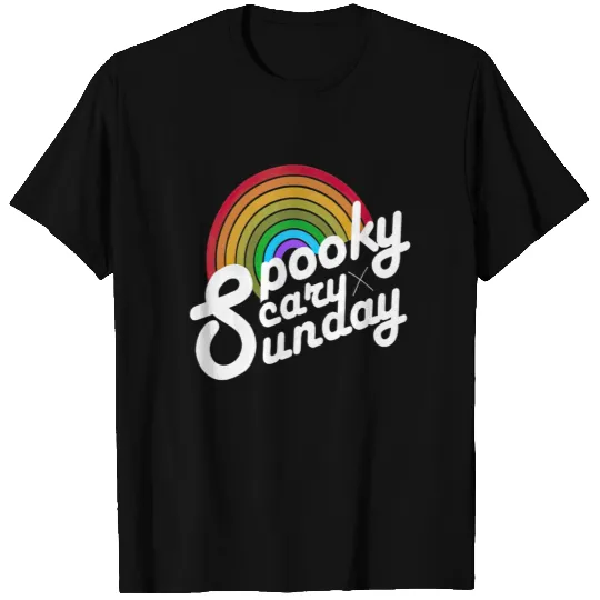 Spooky Scary Sunday T Shirts, Spooky Sunday Unisex