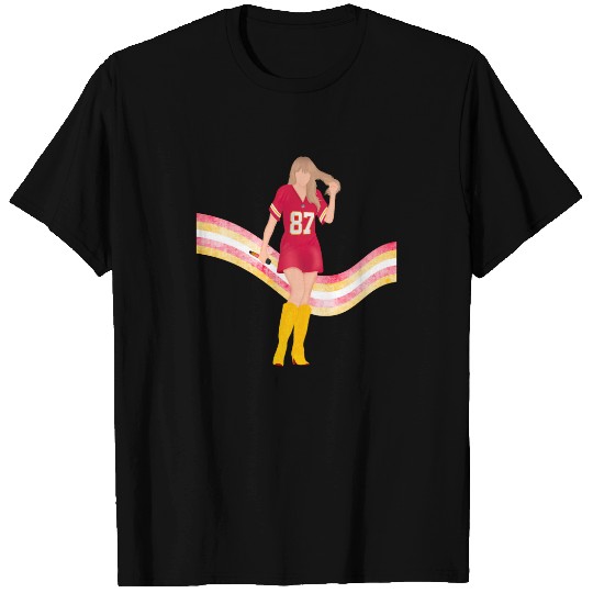 taylorr Swift x Travis Kelce Jersey (V5) T-Shirts