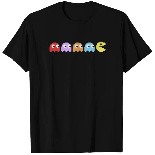 Pac Man Shirt, Pacman and Ghosts T-shirt
