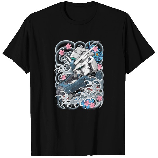 Hi Nu Gundam Tattoo - Gundam - T-Shirt