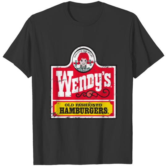 Wendy Fast Food restaurant Logo T-Shirt