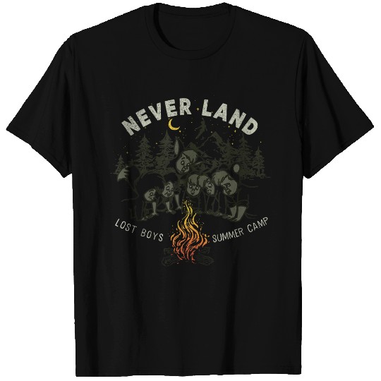 disneys Peter Pan Lost Boys Neverland Summer Camp T-Shirts