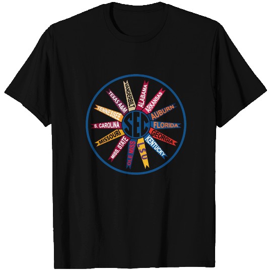 Southeastern Conference Team T Shirts