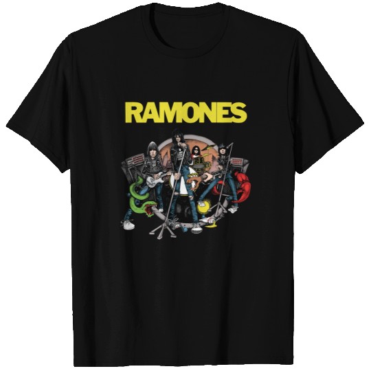 The Ramones Road to Ruin Punk Rock Tee T-Shirt \