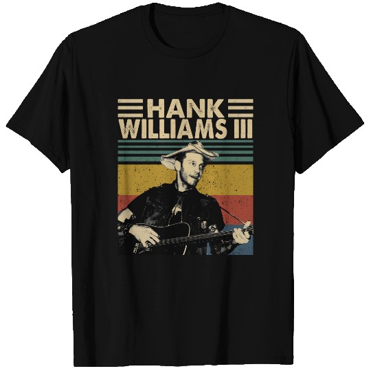 Hank Williams III Retro Vintage T-Shirt