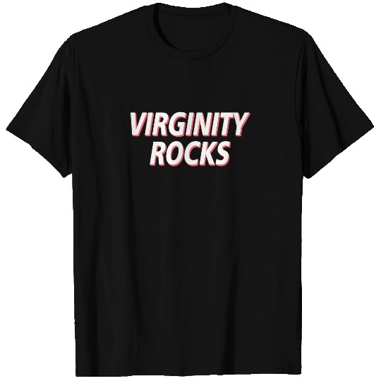 Virginity Rocks Heather - Virginity Rocks - T-Shirt