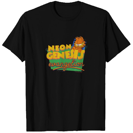 Genesis Evangelion Garfield Classic T Shirt