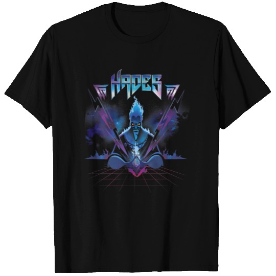 disneys Villains Hades Rock Portrait T-Shirts