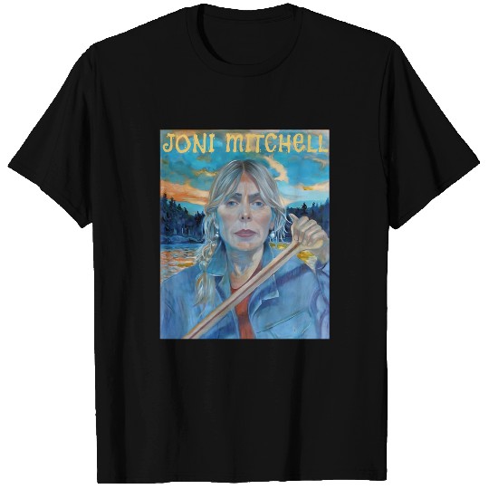 Joni Mitchell Mitchell Blue T-Shirt