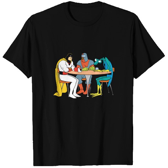 Space Ghost Brak and Zorak Royal Blue Shirts