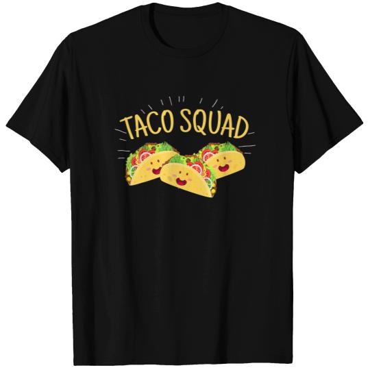 Funny Taco Squad T-Shirt Cute Mexican Food Lover Tee Gift