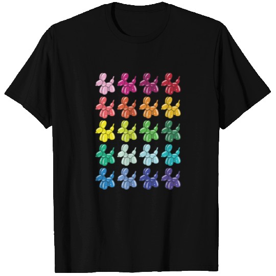 Colorful Balloon Dog T-Shirts