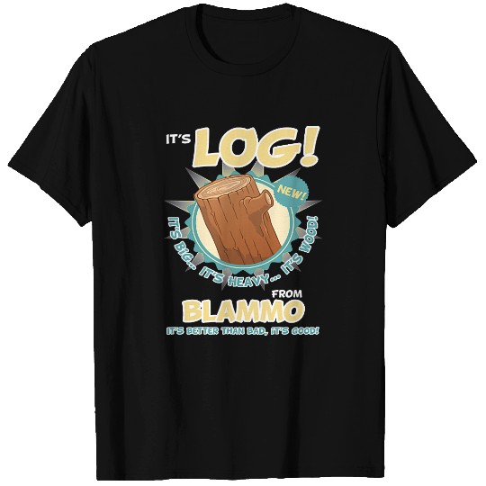 It's Log! - Ren And Stimpy - T-Shirt