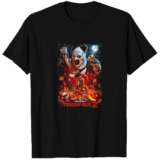 Terrifier 2 horror movie poster T-Shirt