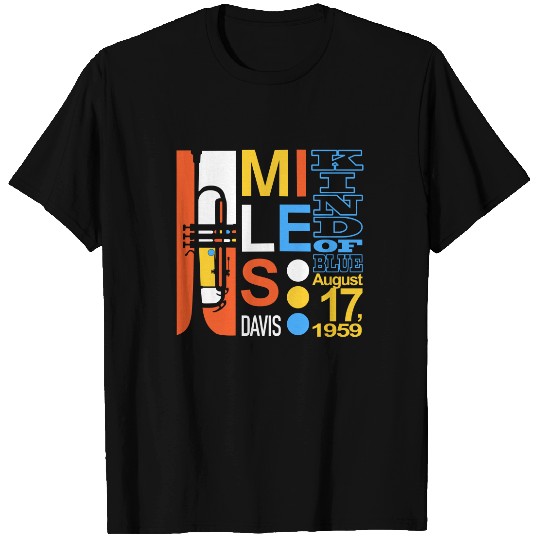 Miles Davis Kind Of Blue t-shirt - John Coltrane - Blue Note Records