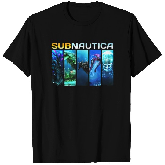 Funny Subnautica Design Arts Multiplayer Gamer T-shirt