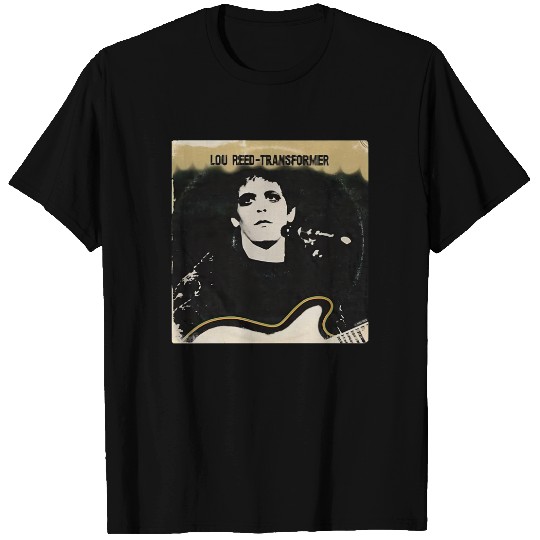 Lou Reed Unisex Tee: Transformer Vintage Cover